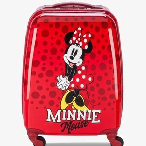 Disney Minnie Mouse Red Kids Suitcase